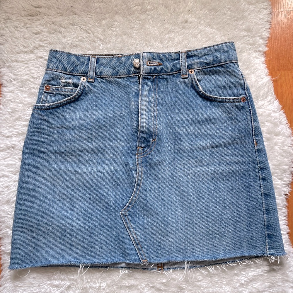 Denim skirt